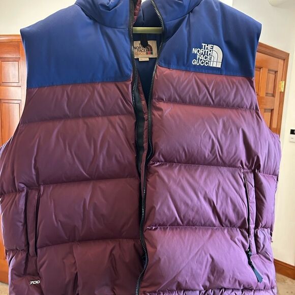 Men’s Gucci, X Northface puffer vest size XXXL with dust bag - Picture 2 of 9